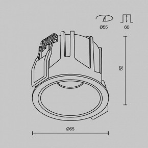 Встраиваемый светильник Maytoni Alfa LED DL043-01-10W3K-RD-W-1 в Качканаре - kachkanar.ok-mebel.com | фото 10