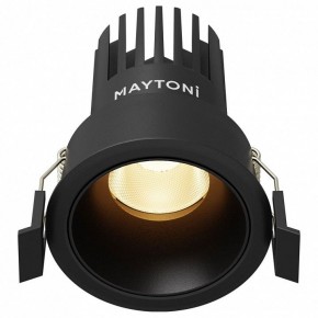 Встраиваемый светильник Maytoni Dip DL115-10W-2.7K-B в Качканаре - kachkanar.ok-mebel.com | фото