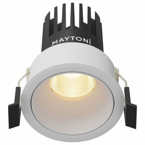 Встраиваемый светильник Maytoni Dip DL115-10W-2.7K-W в Качканаре - kachkanar.ok-mebel.com | фото 2