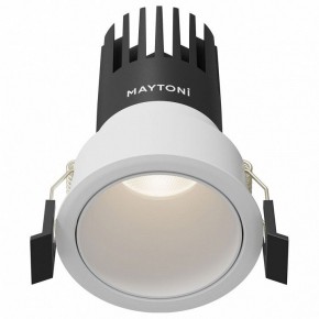 Встраиваемый светильник Maytoni Dip DL116-10W-4K-W в Качканаре - kachkanar.ok-mebel.com | фото