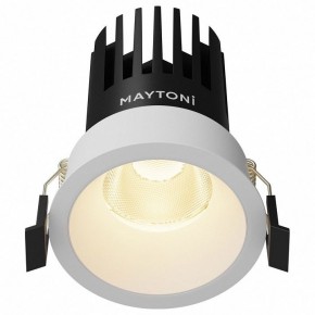 Встраиваемый светильник Maytoni Dip DL117-15W-2.7K-W в Качканаре - kachkanar.ok-mebel.com | фото