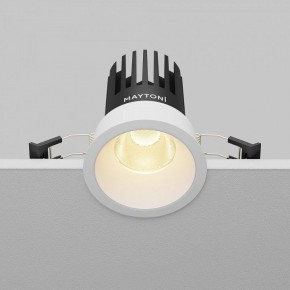 Встраиваемый светильник Maytoni Dip DL117-15W-2.7K-W в Качканаре - kachkanar.ok-mebel.com | фото 4