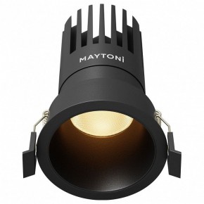 Встраиваемый светильник Maytoni Dip DL118-15W-2.7K-B в Качканаре - kachkanar.ok-mebel.com | фото