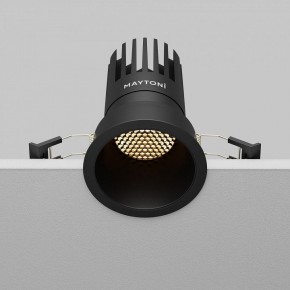 Встраиваемый светильник Maytoni Dip DL118-15W-2.7K-B в Качканаре - kachkanar.ok-mebel.com | фото 6