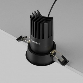 Встраиваемый светильник Maytoni Dip DL118-15W-2.7K-B в Качканаре - kachkanar.ok-mebel.com | фото 7