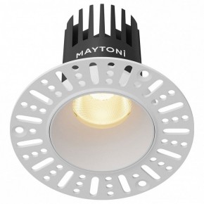 Встраиваемый светильник Maytoni Dip DL119-10W-2.7K-TRS-W в Качканаре - kachkanar.ok-mebel.com | фото