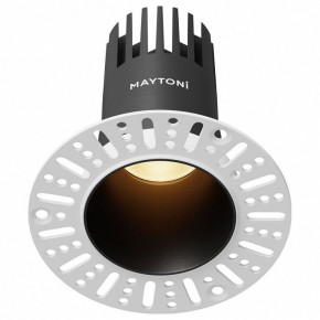 Встраиваемый светильник Maytoni Dip DL120-10W-2.7K-TRS-B в Качканаре - kachkanar.ok-mebel.com | фото