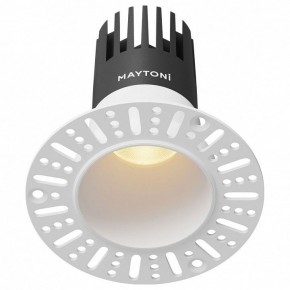 Встраиваемый светильник Maytoni Dip DL120-10W-2.7K-TRS-W в Качканаре - kachkanar.ok-mebel.com | фото