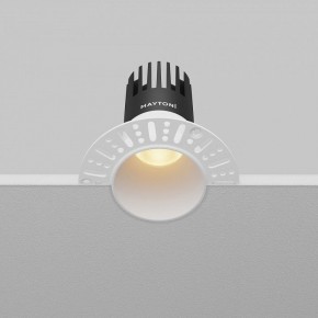 Встраиваемый светильник Maytoni Dip DL120-10W-2.7K-TRS-W в Качканаре - kachkanar.ok-mebel.com | фото 6