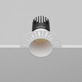 Встраиваемый светильник Maytoni Dip DL120-10W-2.7K-TRS-W в Качканаре - kachkanar.ok-mebel.com | фото 8