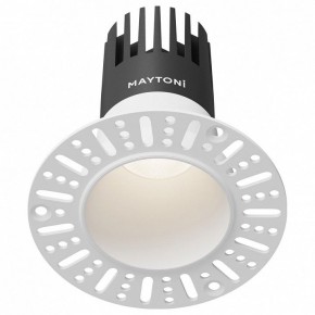 Встраиваемый светильник Maytoni Dip DL120-10W-4K-TRS-W в Качканаре - kachkanar.ok-mebel.com | фото