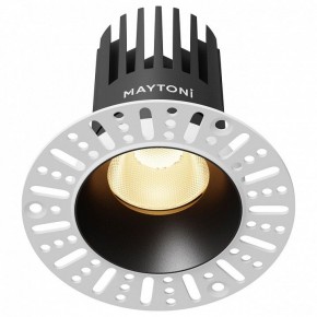 Встраиваемый светильник Maytoni Dip DL121-15W-2.7K-TRS-B в Качканаре - kachkanar.ok-mebel.com | фото
