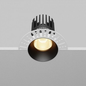 Встраиваемый светильник Maytoni Dip DL121-15W-2.7K-TRS-B в Качканаре - kachkanar.ok-mebel.com | фото 5