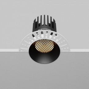 Встраиваемый светильник Maytoni Dip DL121-15W-2.7K-TRS-B в Качканаре - kachkanar.ok-mebel.com | фото 7