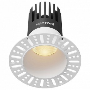 Встраиваемый светильник Maytoni Dip DL122-15W-2.7K-TRS-W в Качканаре - kachkanar.ok-mebel.com | фото