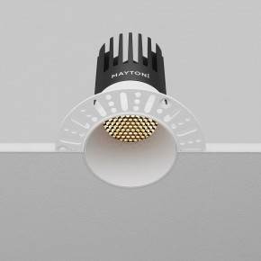 Встраиваемый светильник Maytoni Dip DL122-15W-2.7K-TRS-W в Качканаре - kachkanar.ok-mebel.com | фото 7