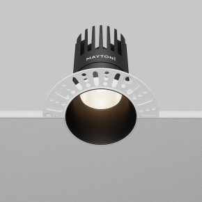 Встраиваемый светильник Maytoni Dip DL122-15W-4K-TRS-B в Качканаре - kachkanar.ok-mebel.com | фото 4