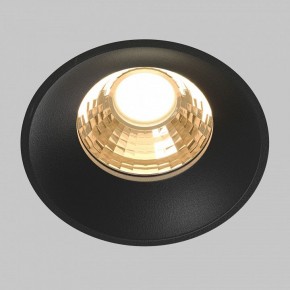 Встраиваемый светильник Maytoni Round DL058-12W2.7K-TRS-B в Качканаре - kachkanar.ok-mebel.com | фото 2