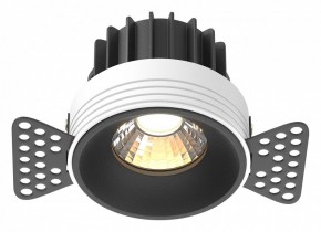 Встраиваемый светильник Maytoni Round DL058-12W3K-TRS-B в Качканаре - kachkanar.ok-mebel.com | фото