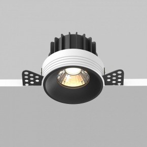 Встраиваемый светильник Maytoni Round DL058-12W3K-TRS-B в Качканаре - kachkanar.ok-mebel.com | фото 4