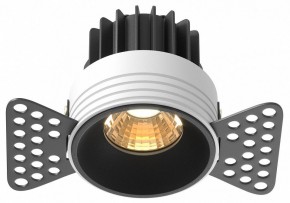 Встраиваемый светильник Maytoni Round DL058-7W2.7K-TRS-B в Качканаре - kachkanar.ok-mebel.com | фото 2