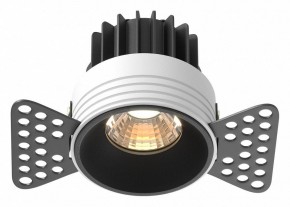 Встраиваемый светильник Maytoni Round DL058-7W3K-TRS-B в Качканаре - kachkanar.ok-mebel.com | фото 2