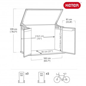 Ящик-шкаф Премьер Джамбо (Premiere JUMBO) 2020 л. в Качканаре - kachkanar.ok-mebel.com | фото 2