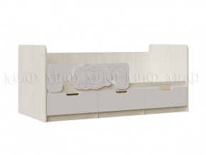 ЮНИОР-4 Кровать 1800 (Шарли Белый​​​​​​​) в Качканаре - kachkanar.ok-mebel.com | фото