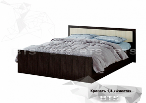 "Фиеста" кровать 1,4м LIGHT в Качканаре - kachkanar.ok-mebel.com | фото 1