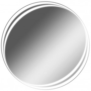 Зеркало Берг 700х700 с подсветкой Домино (GL7055Z) в Качканаре - kachkanar.ok-mebel.com | фото 1