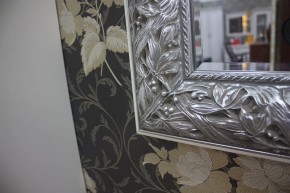 Зеркало большое Тиффани Premium черная/серебро (ТФ/02(П) в Качканаре - kachkanar.ok-mebel.com | фото 3