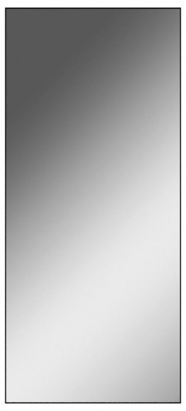 Зеркало Corsica 900х400 black без подсветки Sansa (SB1062Z) в Качканаре - kachkanar.ok-mebel.com | фото 1