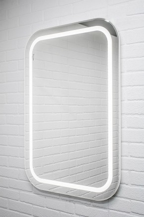 Зеркало Elis 100 white с подсветкой Sansa (SEe1045Z) в Качканаре - kachkanar.ok-mebel.com | фото 3