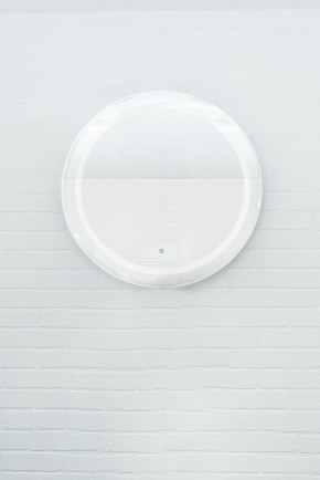 Зеркало Gia 75 white с подсветкой Sansa (SGa1044Z) в Качканаре - kachkanar.ok-mebel.com | фото 3