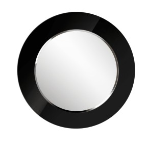 Зеркало круглое черный (РМ/02) в Качканаре - kachkanar.ok-mebel.com | фото