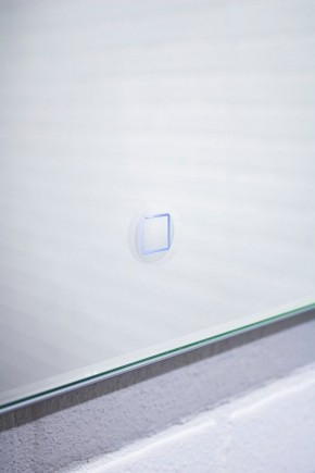 Зеркало Quadro 100 alum (линза) с подсветкой Sansa (SQL1030Z) в Качканаре - kachkanar.ok-mebel.com | фото 7