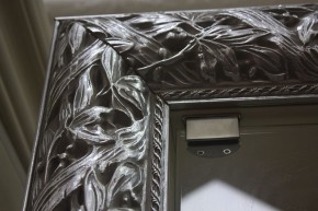 Зеркало Тиффани Premium черная/серебро (ТФСТ-2(П) в Качканаре - kachkanar.ok-mebel.com | фото 2