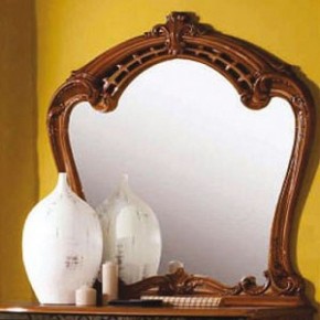 Зеркало в раме (03.150) Ольга (орех) в Качканаре - kachkanar.ok-mebel.com | фото 1